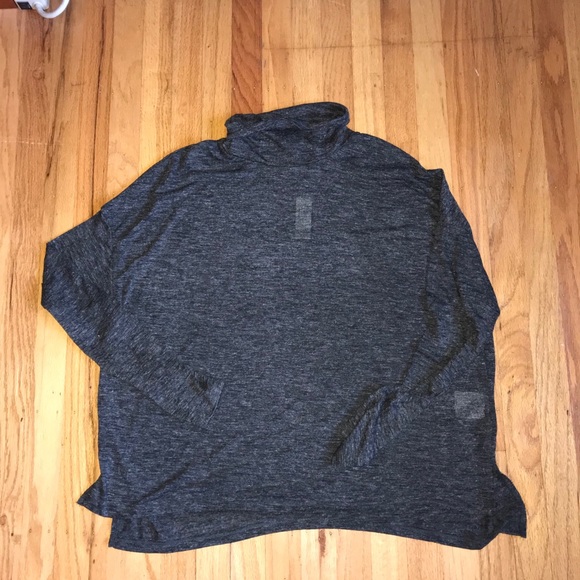 Old Navy Heathered Grey Turtleneck NWT - Picture 3 of 13